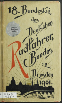 link=18. Bundestag des deutschen Radfahrer-Bundes zu Dresden 1901