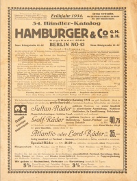 link=Hamburger, 54. Händlerkatalog