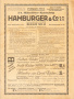 Hamburger, 54. Händlerkatalog
