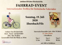 link=Internationales Treffen für historische Fahrräder 2020